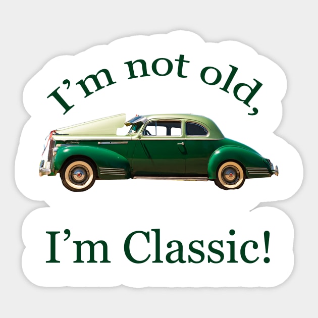 1941 Packard One-Twenty Sticker by mtbearded1